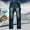 Blue, variant on Women's Winter Hiking Snow Bibs Waterproof Ski Snow Pants Insulated Snowboard Overalls Softshell Pants Ripstop Windbreaker/Windproof Ski Trousers