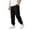 1#Black252, variant on Elastic Waist Jogger Pants for Tween Boy Solid Pocketed Casual Daily Tapered Trousers Outdoor Wear Long Bottoms