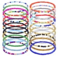 thumbnail image 1 of 24pcs Beaded Ankle Chain Bohemian Style Anklet Foot Chain Summer Ankle Jewelry, 1 of 7