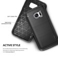 thumbnail image 5 of Galaxy S7 Case  Ringke [ONYX][Black] Flexible Durability Anti-Slip TPU Defensive Case, 5 of 7