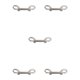 thumbnail image 1 of Greeniant Perno Gancho de seguridad Ganchos de doble extremo de acero inoxidable de alta resistencia Clips de metal de alta dureza Cubo Perro Type2 NO2, 1 of 6