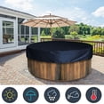 thumbnail image 4 of Housse de Baignoire Imperméable Extérieure Housse Universelle pour table et Chaises Extérieure Anti-Poussière et Protection Solaire, 4 of 5