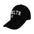 thumbnail image 3 of Gorra Curva Para Hombre, Bordado 3D Brooklyn NY Negro, 3 of 4