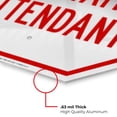 thumbnail image 6 of Stop Please Wait For Attendant Sign,, 6 of 8