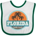 thumbnail image 3 of Inktastic Sanibel Island Florida beach cities Boys or Girls Baby Bib, 3 of 4