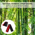 thumbnail image 4 of Traditional Kuaiban Clapper Bamboo Castanets Hand Percussion Instruments for Music Black Synthetic Material, 4 of 8
