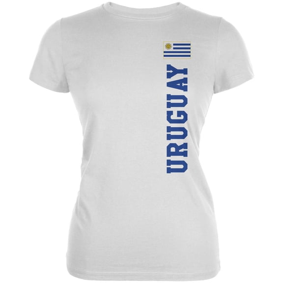 World Cup Uruguay Juniors Soft T Shirt White 2XL