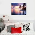 thumbnail image 5 of Orinice Tropical Sunset (Palm Trees Over Water) Art Poster Print   20x16in, 5 of 6