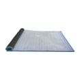 thumbnail image 2 of Ahgly Company Indoor Round Abstract Blue Contemporary Area Rugs, 5' Round, 2 of 4