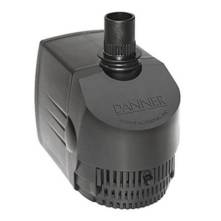 Danner Manufacturing, Inc., The Fountain Pump, 200 GPH Water Pump, 01717 Black