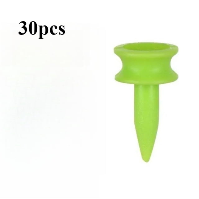 Golf Tees Green Golfer Accessory Plastic Golf Tees Perfect For Teeing The Ball Outdoor activity accessories 30pcs