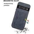thumbnail image 3 of for Google Pixel 6 Pro case, Slim PU Leather Wallet Case Credit Card Slot Holder Lightweight Protective Case with Kickstand for Google Pixel 6 Pro (2021) 6.71 inch (Gray), 3 of 11