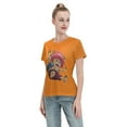 thumbnail image 4 of T-Shirt Basique à Manches Courtes pour Femmes une Pièce Chopper, 4 of 6