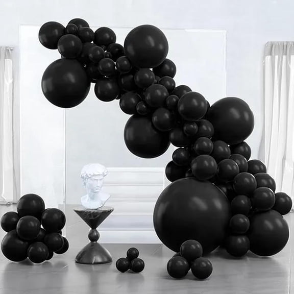 PartyWoo Royal Blue Balloons, 100 pcs Dark Blue Different Sizes Pack for Balloon Garland or Balloon Arch as Party Decorations, Blue-Y5