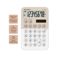thumbnail image 4 of Sharp EL760RLA Student Desktop Calculator for Elementary & Middle School, XL 8-Digit Display, Twin Power, Inclined Screen, Tax Keys & Constant Calculation Function, 4 of 4