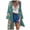 Mint Green, variant on Womens Boho Floral Print Cardigan Tops Fashion Long Sleeve T Shirts Open Front Loose Fit Flowy Beach Vacation Cover Up Blouses