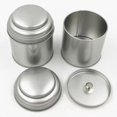 thumbnail image 5 of 6pcs Tea Tins Canister With Airtight Double Lids, 8 Oz Round Tin Can Box, Small Kitchen Canisters Containers, 5 of 5