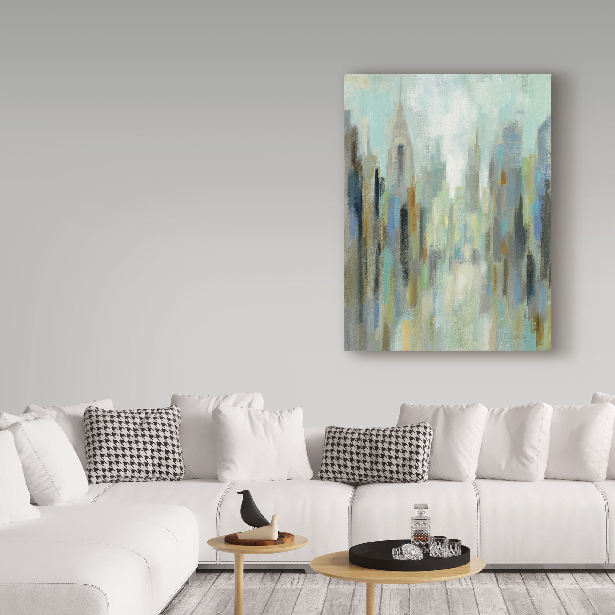 Trademark Fine Art 'New York Morning I' Canvas Art by Silvia Vassileva