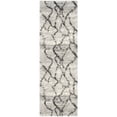 thumbnail image 1 of Safavieh Retro Light Grey Contemporary Rug - Runner 2'3" x 11', 1 of 5