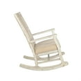 thumbnail image 3 of Rena Rocking Chair, Cushion Seat and Back, White Mahogany Mindy Wood, 3 of 6