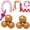 Gold Brown(3pcs)*2, variant on Reusable Balloon Garland Arch Inflatable, Inflatable Pvc Linked 18' Balloons with Elastic Bands, Party Decoration for Birthdays, Weddings & Celebration (Purple(7pcs)*1)
