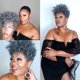 thumbnail image 2 of Peluca de fibra química europea y americana, peluca de pelo corto rizado pequeño, peluca de pelo corto femenino, estilo africano, 2 of 3