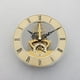 thumbnail image 2 of Reloj de Cuarzo Silencioso con Esfera de 126 mm, Detalles Dorados, Engranajes EsqueléTicos, Inserto de NúMeros Romanos para el Hogar., 2 of 5