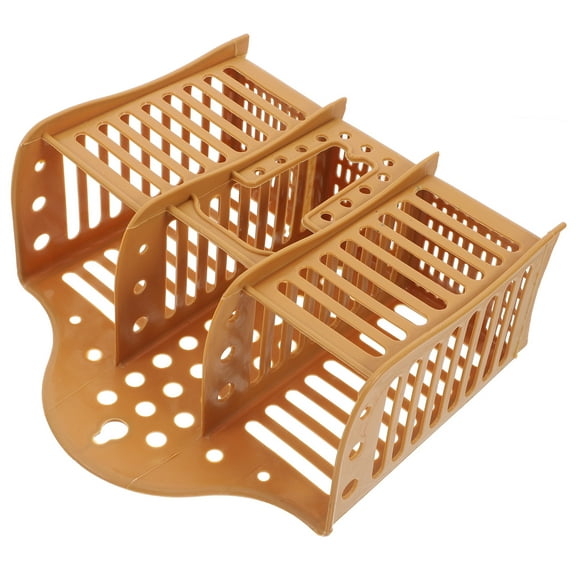 GAXIRE Replacement Silverware Basket for Dishwasher, Orange, 1 Pack with Hollow Drainage Design, and Easy to Clean