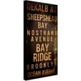thumbnail image 2 of Trademark Fine Art "Brooklyn II" Canvas Art by Color Bakery, 2 of 3