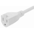 thumbnail image 5 of SF Cable 3ft Ultra Low Profile Angle NEMA 5-15P to NEMA 5-15R Power Cord - White, 5 of 5