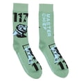 thumbnail image 5 of Halo Men's United Nations Space Command Master Chief 117 2-Pack Adult Mid-Calf Video Game Crew Socks, 5 of 5