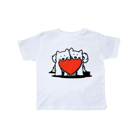 

Inktastic Sams With Heart (for darks) Gift Toddler Boy or Toddler Girl T-Shirt