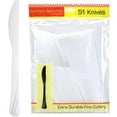 thumbnail image 1 of Eros KIN85969 Pearl Heavyweight Plastic Knife - 51 Per Pack - Case of 24, 1 of 1