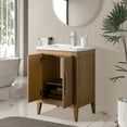 thumbnail image 2 of Vanity Art 24” Single Sink Bathroom Vanity Cabinet with Ceramic Countertop, 2 of 10