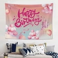 thumbnail image 1 of Tapiz de tela para fondo de cumpleaños, decoración de fiesta de banquete de cien días para niños, tapiz colgante Mori simple, 1 of 5