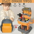 thumbnail image 1 of CNKOO Pretend Play Engineering Tool Set Box Kit with Carry Case Toys for 3 Year Old, 1 of 6