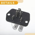 thumbnail image 6 of Unique Bargains HVAC Blower Motor Resistor Heater Blower Resistor No.52463894/RU711 for Chevrolet Astro 1993-2005 Plastic Metal 1 Pcs, 6 of 6