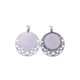thumbnail image 5 of BESTYASH 100Ud Pendientes Colgantes De Aleación Plateada Con Delicado Para Personalizada, 5 of 8