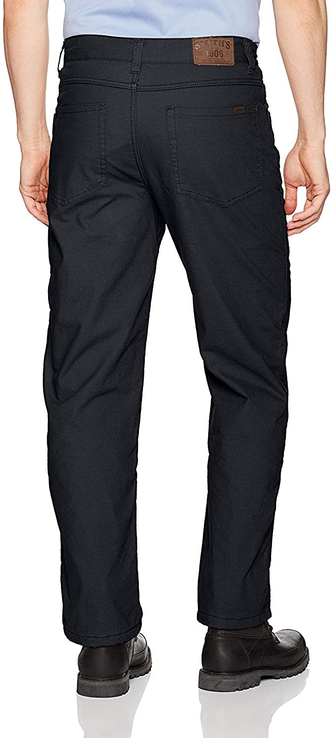 Smith's Workwear Stretch Fleece-Lined Canvas 5-Pocket Pant - Walmart.com