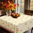 thumbnail image 2 of Rectangle Fall Tablecloth Table Cloth Thanksgiving Pumpkin Table Cover for Fall Thanksgiving Party, 60 x 84 Inch, 2 of 6