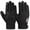 A44 Black, variant on Yuncity Kids Cycling Ski Gloves Boys Girls Full Finger Waterproof Non- Touchscreen Warm Gloves Winter Outdoor Running Walking Sports,Black