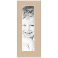 thumbnail image 2 of ArtToFrames 8x19" Scotch Mist Custom Mat for Picture Frame with Opening for 4x15" Photos. Mat Only, Frame Not Included (MAT-111), 2 of 5