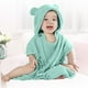 thumbnail image 1 of Toalla De Baño Con Capucha Para Niños, Toalla Absorbente De Microfibra, Bata De Secado Suave, Pareo Para Después Del Baño, Artículo Esencial Para La Hora Del Baño Y Para Usar En La Piscina., 1 of 9