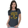 thumbnail image 3 of Bowling Team Varsity League Cool Womens Slim Fit Graphic Tee Brisco Brands S, 3 of 4