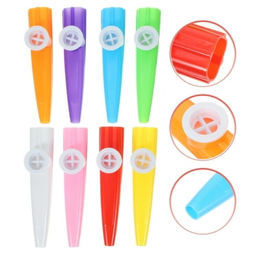 Omeite Children's Kazoo Orff instrument percussion accompaniment toy (12pcs random colors)