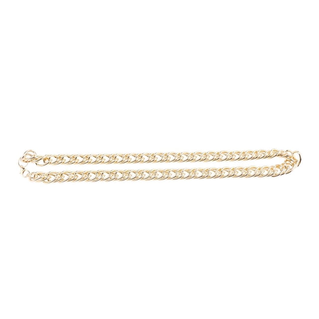 Cadena de moda para hombres y mujeres gargantilla de eslabones cubanos 60cm