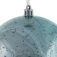 thumbnail image 2 of Vickerman 4.75" Christmas Ornament Ball, Baby Blue Shiny Mercury Finish, Shatterproof Plastic, Holiday Christmas Tree Decoration, 4 Pack, 2 of 6