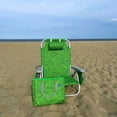 thumbnail image 2 of Open Box Bliss Hammocks Folding Beach Chair Recliner w/ Detachable Cooler, 2 of 9