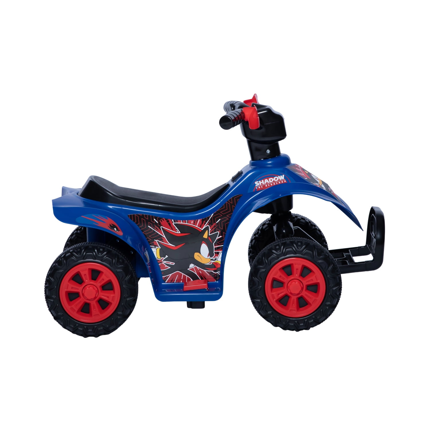 Sonic ATV Quad, 6V Battery Powered Ride On for Kids Ages 1.5+, Blue