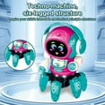 thumbnail image 2 of Robot Toy for Kids,Smart Electronic Walking Dancing Robot Toys with Flashing Lights and Music,Toddler Toys for Birthday Christmas for 3+ Boys Girls,Pink, 2 of 10